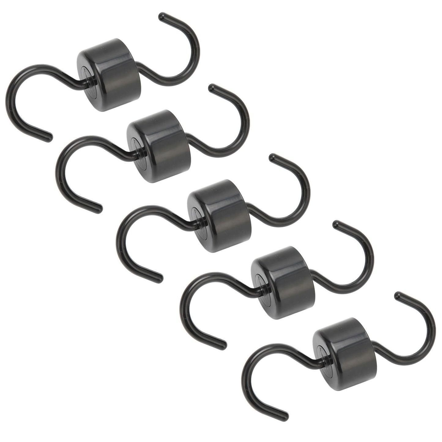 5Pcs Bird Feeder Hooks Black ABS Sturdy Easy Install Beautiful Ant Prevention Hooks for Garden V1294-YM0523-3111220038911