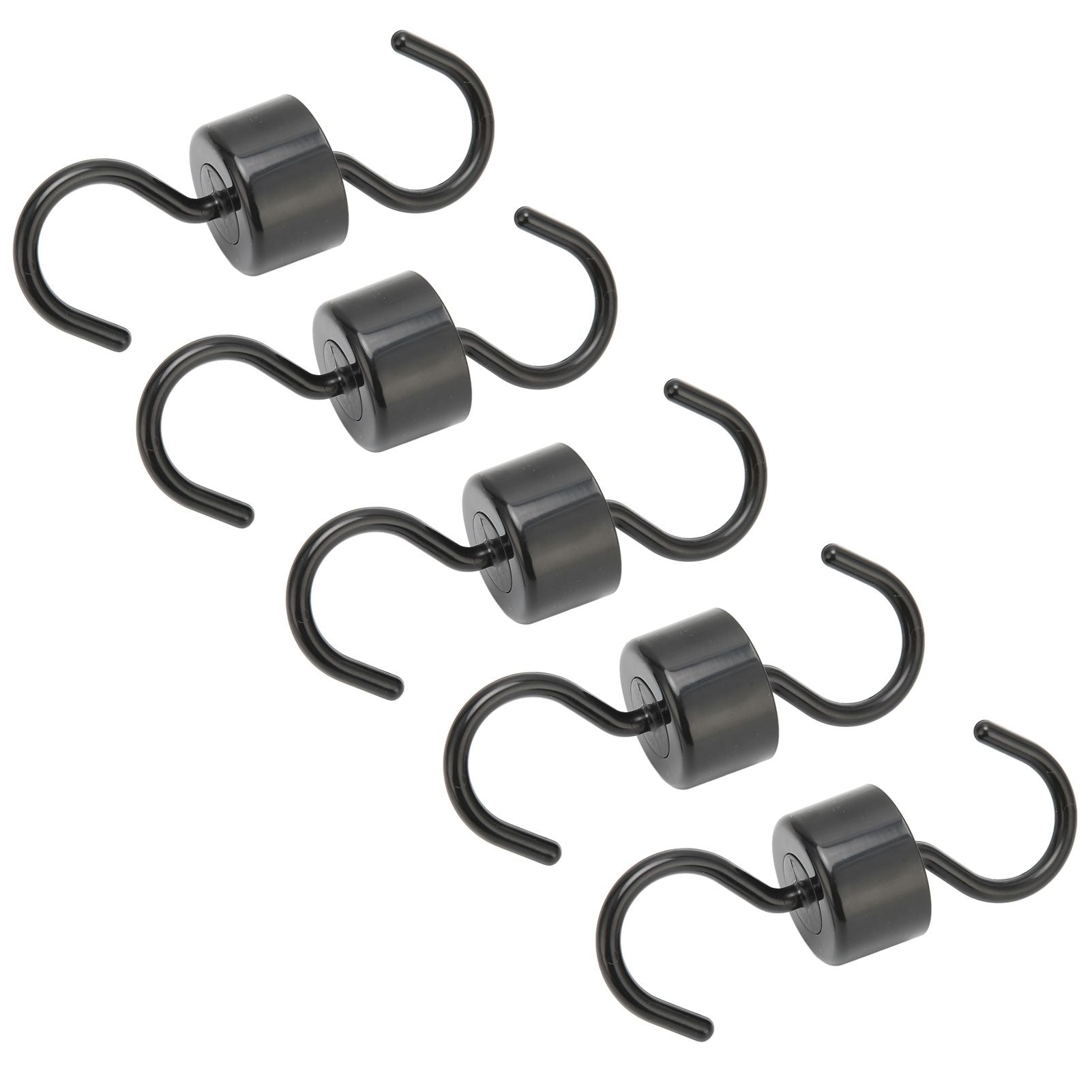 5Pcs Bird Feeder Hooks Black ABS Sturdy Easy Install Beautiful Ant Prevention Hooks for Garden V1294-YM0523-3111220038911