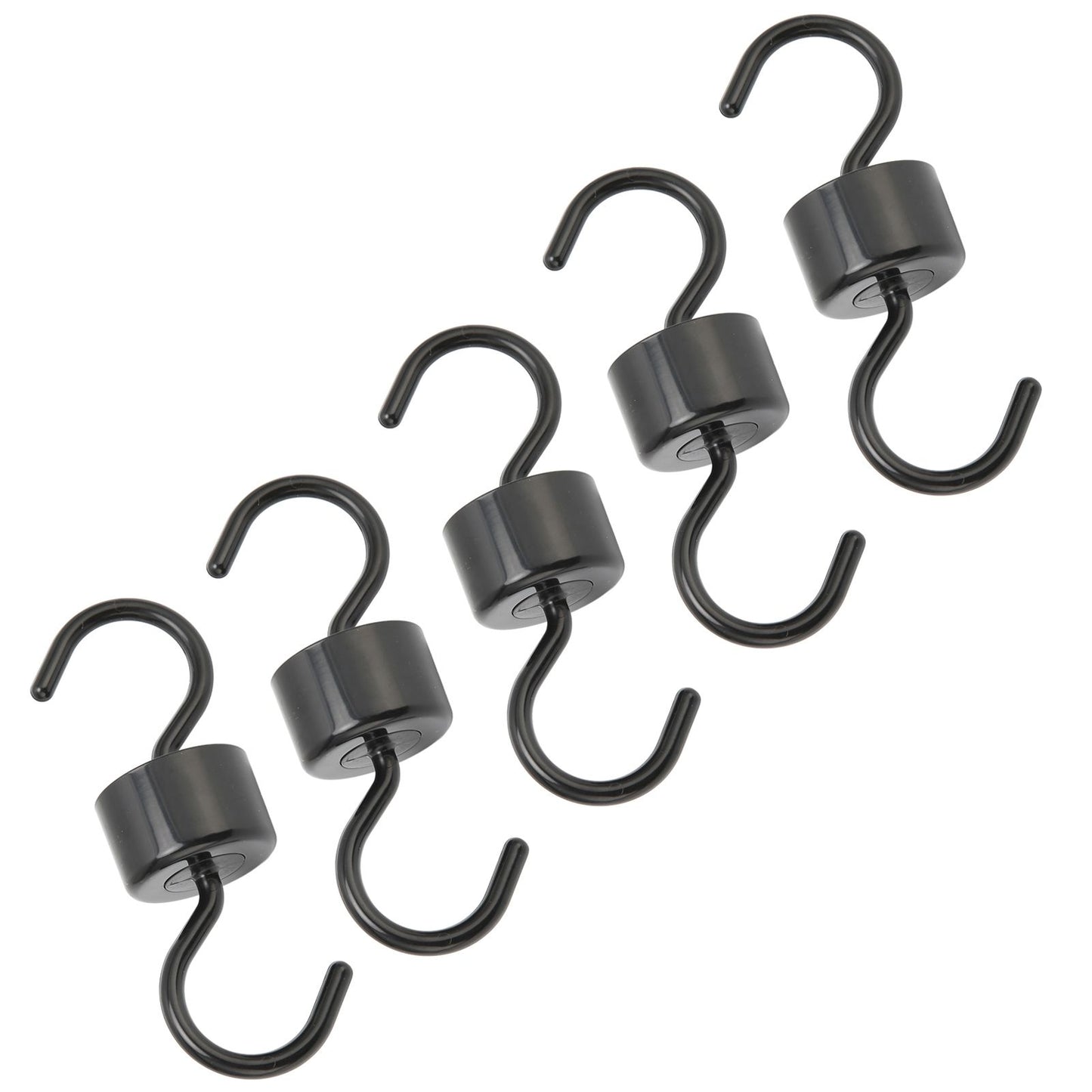 5Pcs Bird Feeder Hooks Black ABS Sturdy Easy Install Beautiful Ant Prevention Hooks for Garden V1294-YM0523-3111220038911