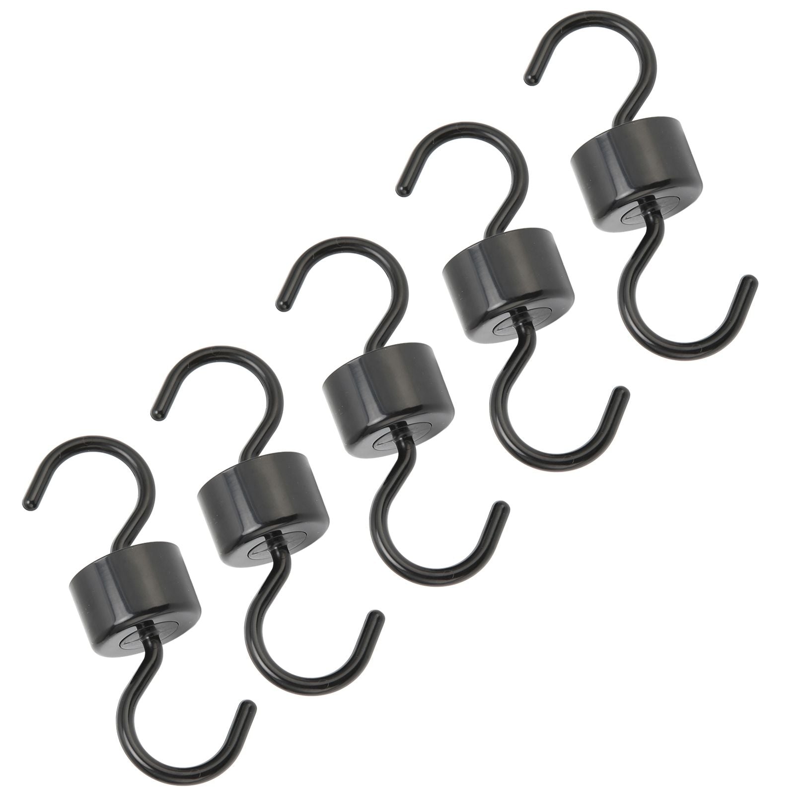 5Pcs Bird Feeder Hooks Black ABS Sturdy Easy Install Beautiful Ant Prevention Hooks for Garden V1294-YM0523-3111220038911