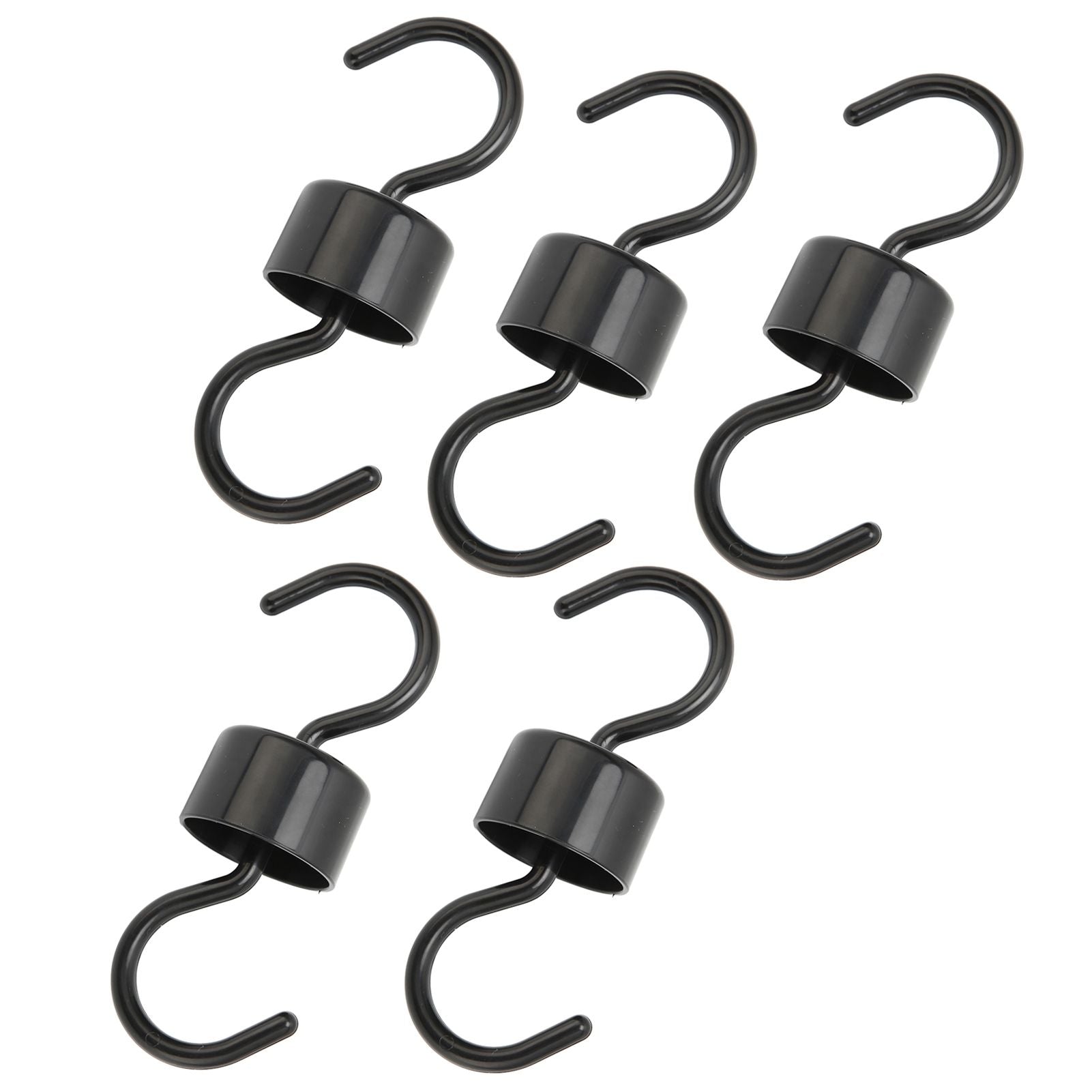 5Pcs Bird Feeder Hooks Black ABS Sturdy Easy Install Beautiful Ant Prevention Hooks for Garden V1294-YM0523-3111220038911