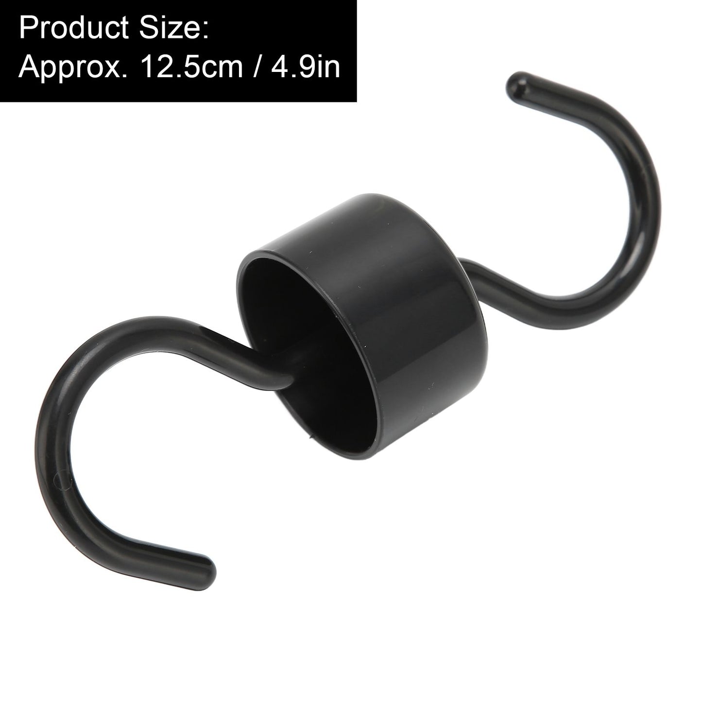 5Pcs Bird Feeder Hooks Black ABS Sturdy Easy Install Beautiful Ant Prevention Hooks for Garden V1294-YM0523-3111220038911