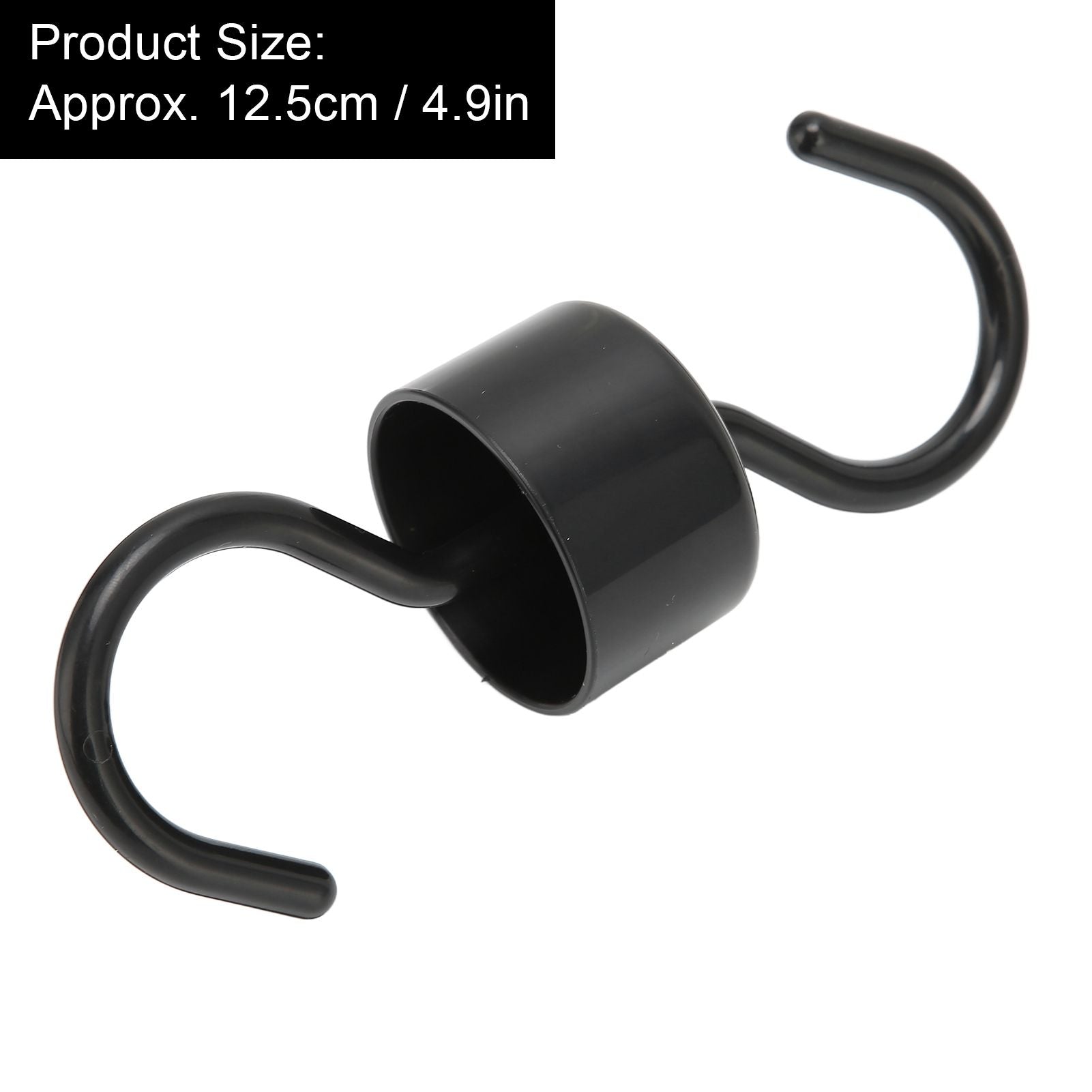 5Pcs Bird Feeder Hooks Black ABS Sturdy Easy Install Beautiful Ant Prevention Hooks for Garden V1294-YM0523-3111220038911