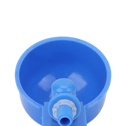 5Pcs Automatic Chicken Water Cups PP Plastic Poultry Waterer Kit for Pigeons G1/8 Male Thread V1294-YM0523-3111220039711