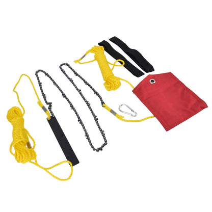 48 Inch Tree Limb Hand Rope Chain Saw 63 Teeth High Hardness Comfortable Handle Folding Pocket Chainsaw for V1294-YM0523-3111220043911