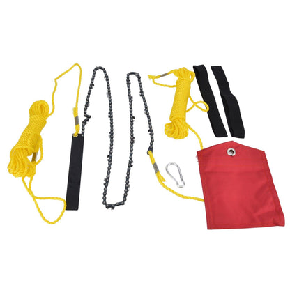 48 Inch Tree Limb Hand Rope Chain Saw 63 Teeth High Hardness Comfortable Handle Folding Pocket Chainsaw for V1294-YM0523-3111220043911