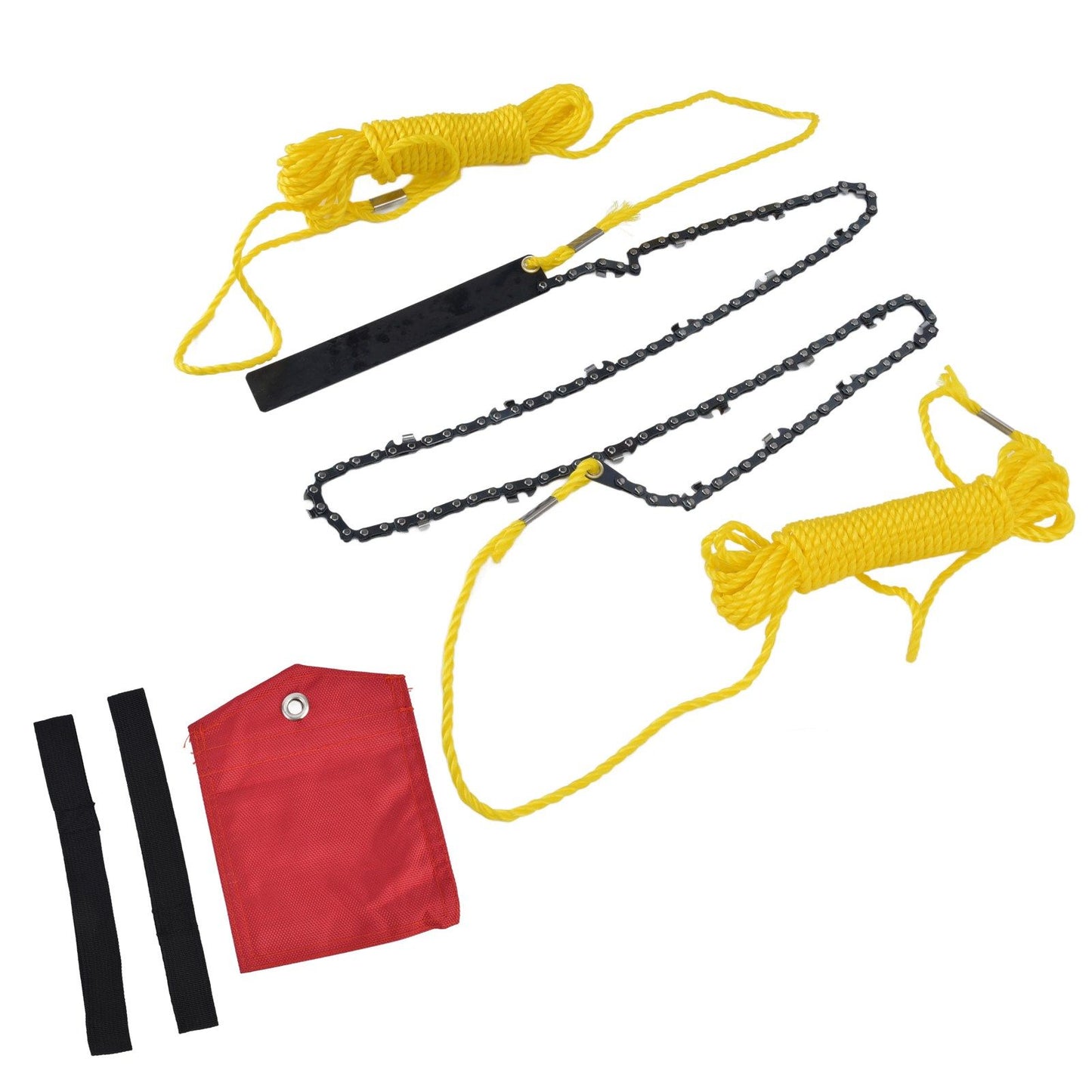 48 Inch Tree Limb Hand Rope Chain Saw 63 Teeth High Hardness Comfortable Handle Folding Pocket Chainsaw for V1294-YM0523-3111220043911