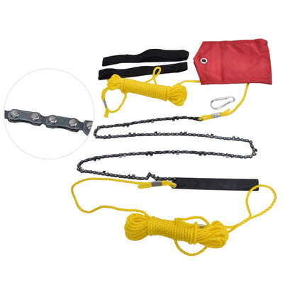 48 Inch Tree Limb Hand Rope Chain Saw 63 Teeth High Hardness Comfortable Handle Folding Pocket Chainsaw for V1294-YM0523-3111220043911