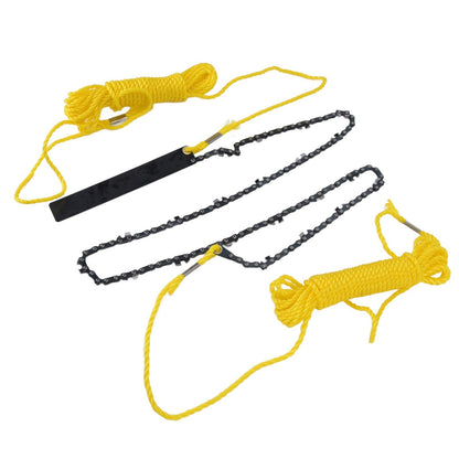 48 Inch Tree Limb Hand Rope Chain Saw 63 Teeth High Hardness Comfortable Handle Folding Pocket Chainsaw for V1294-YM0523-3111220043911