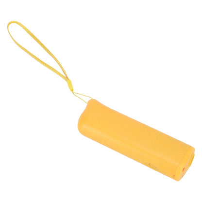 Ultrasonic Dog Trainer Device Portable Effective Dog Repeller for Barking Digging ChewingYellow V1294-YM0523-3111220044612