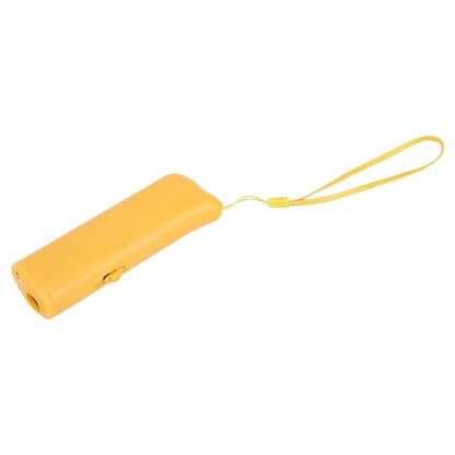Ultrasonic Dog Trainer Device Portable Effective Dog Repeller for Barking Digging ChewingYellow V1294-YM0523-3111220044612