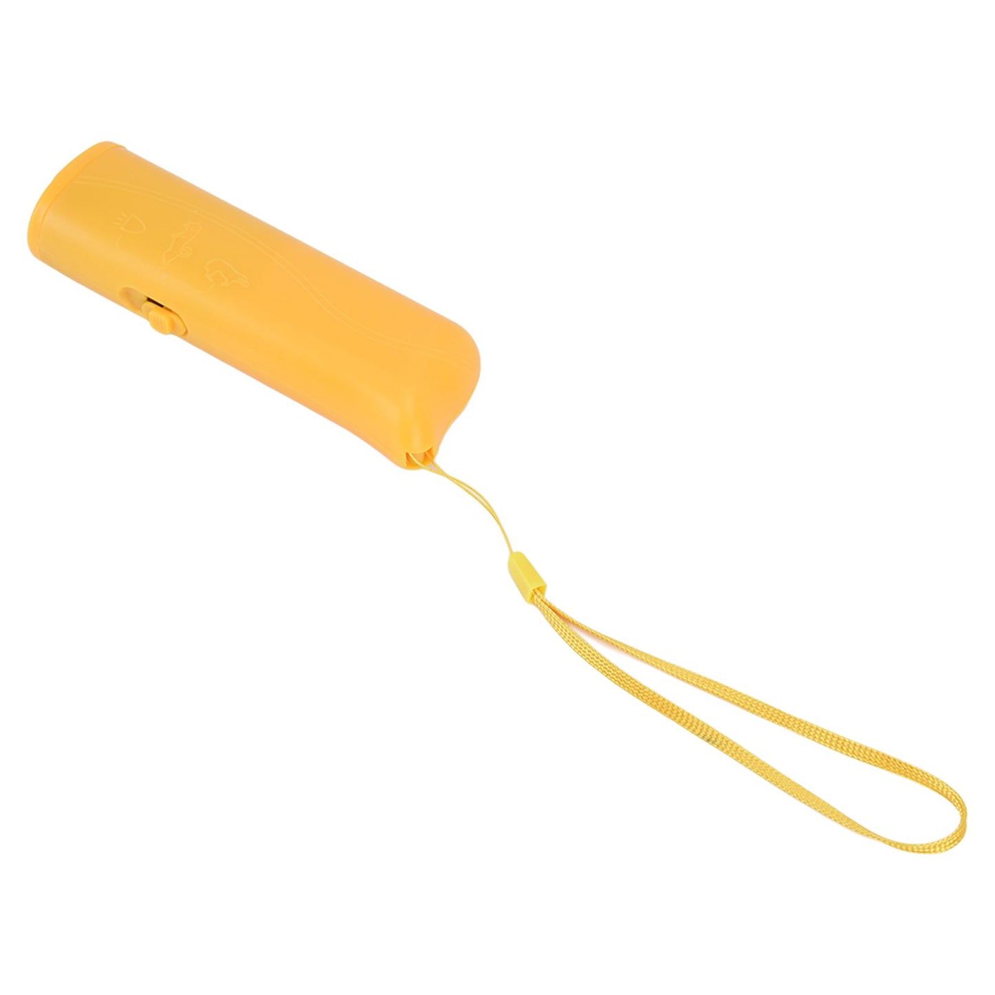 Ultrasonic Dog Trainer Device Portable Effective Dog Repeller for Barking Digging ChewingYellow V1294-YM0523-3111220044612