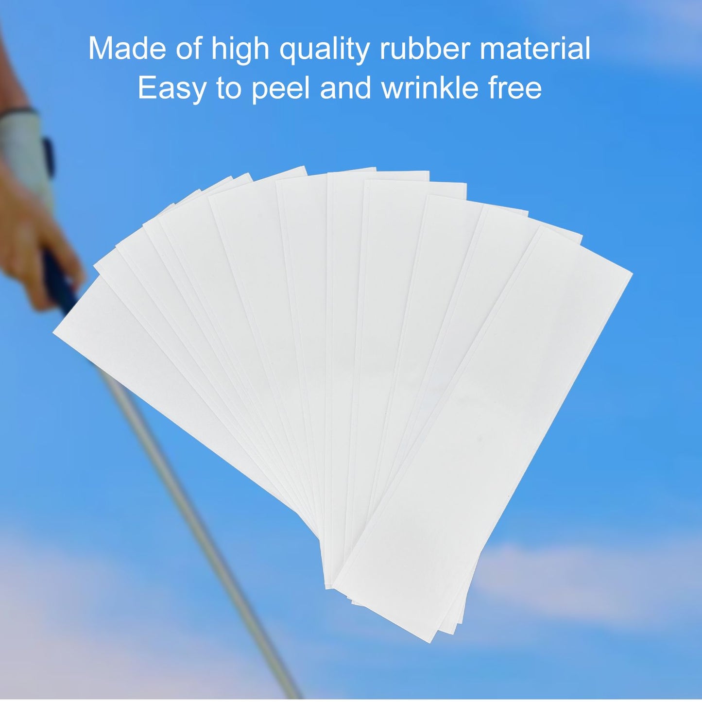 2 Pack Rubber Club Grip Double Sided Adhesive Tape Putter Accessories for Club Regripping V1294-YM0523-3111220045211