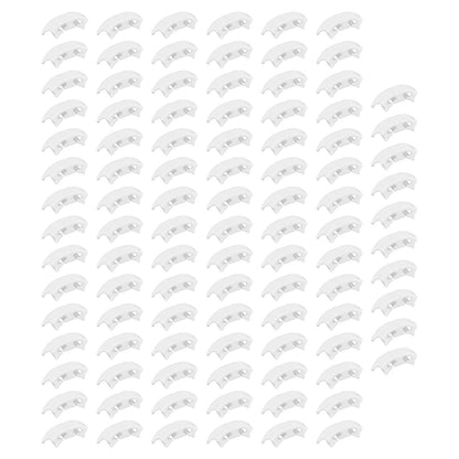 100Pcs Plant Support Clips Durable Plastic Grow Upright Vine Fixation Wide Application Tomato Clips for Grape V1294-YM0523-3111220045311