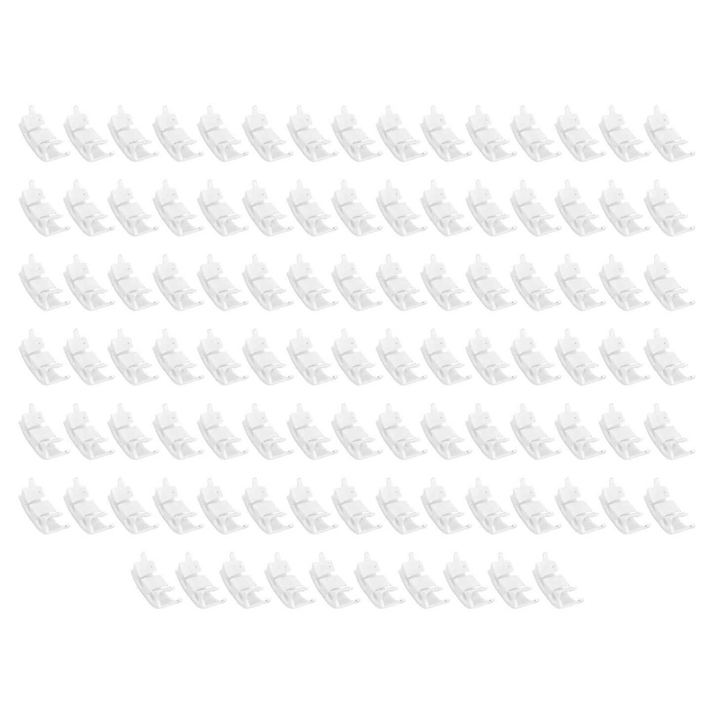 100Pcs Plant Support Clips Durable Plastic Grow Upright Vine Fixation Wide Application Tomato Clips for Grape V1294-YM0523-3111220045311