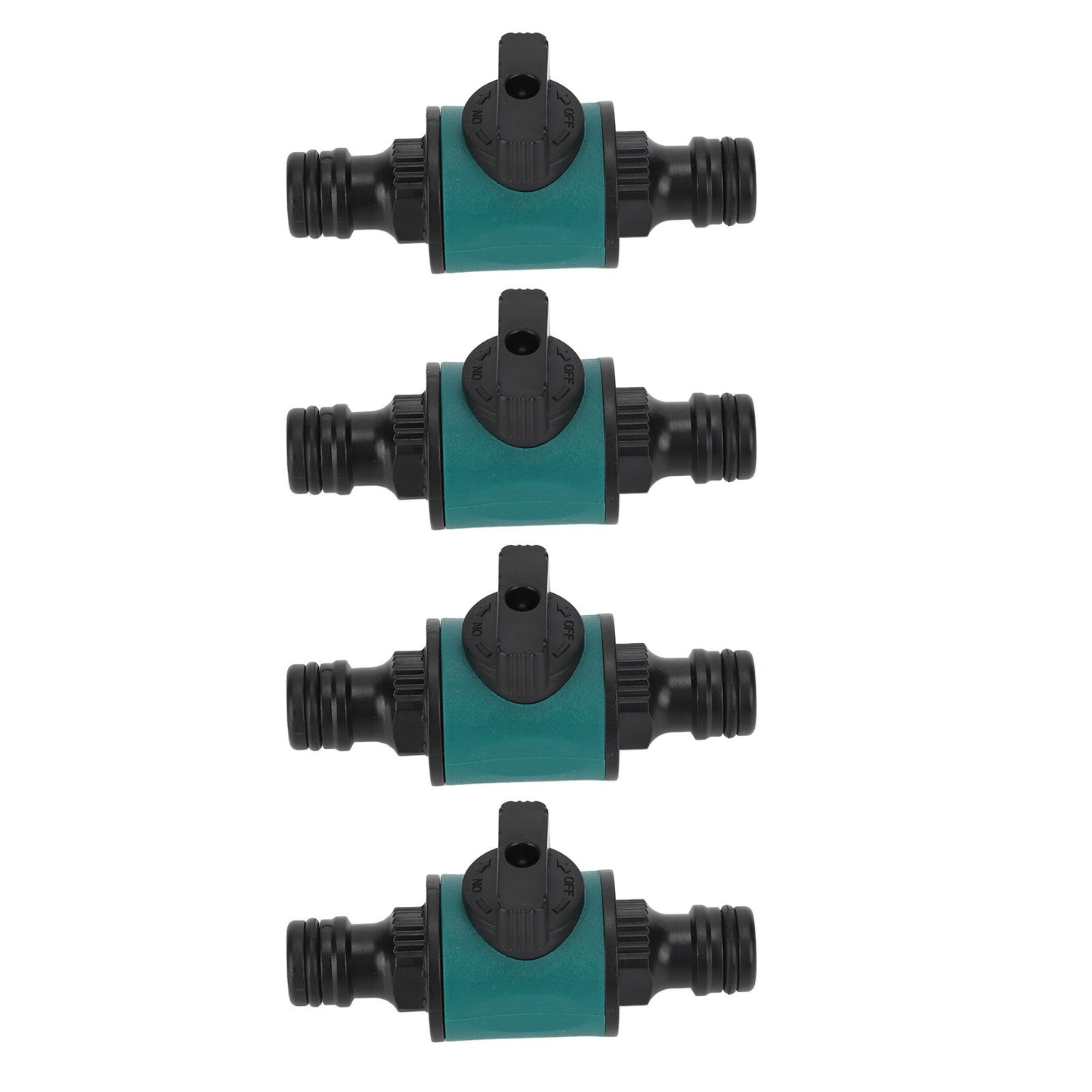 4pcs Hose Quick Connector Plastic Leakage Proof Dual Head Garden Hose Adapter for Irrigation System V1294-YM0523-3111220049411