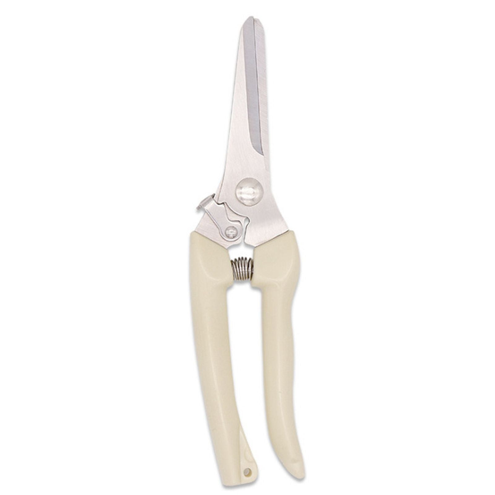 Garden Shears Stainless Steel High Hardness Elastic Spring Effort Saving Safe Lock High Sharpness Garden V1294-YM0523-3111220049911