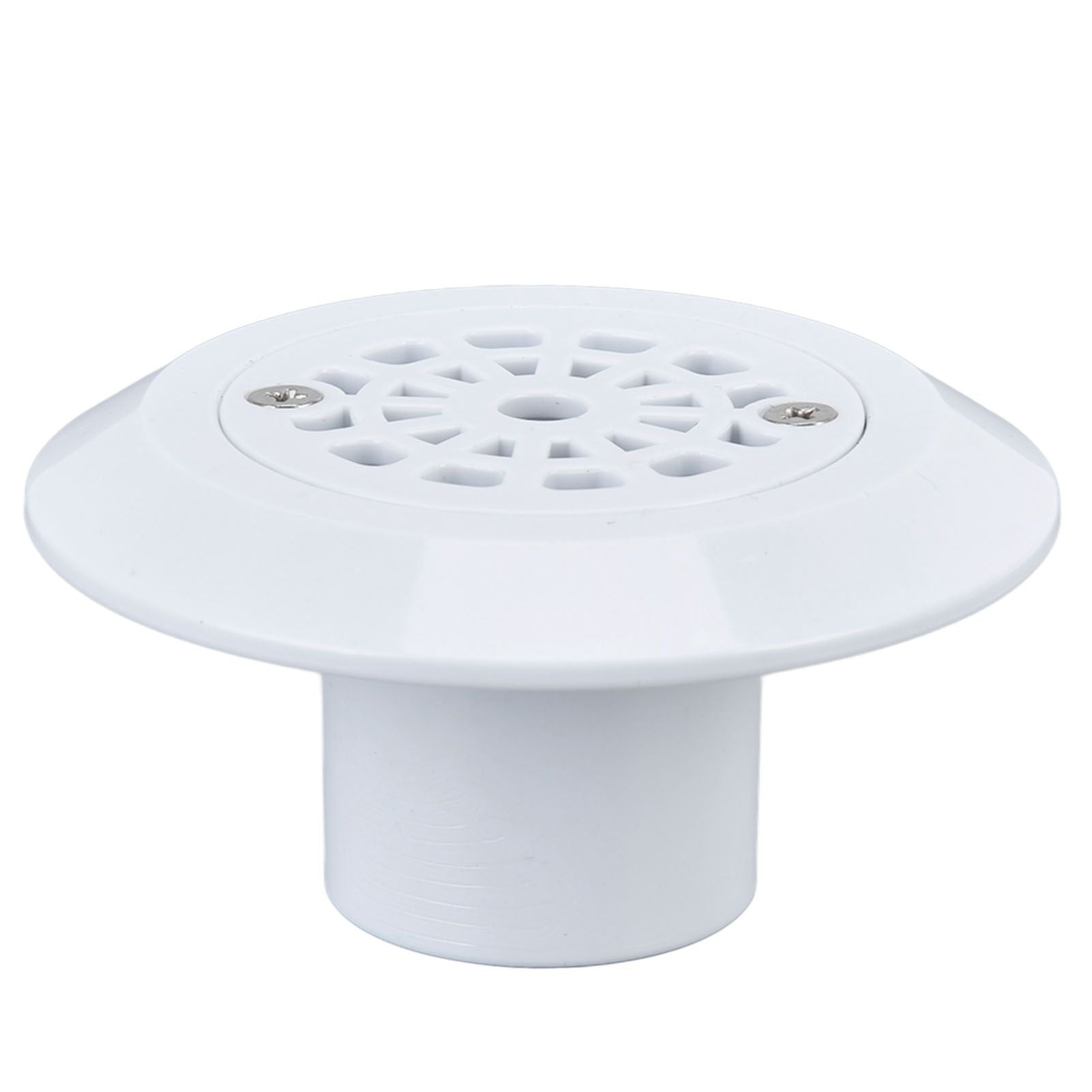 Plastic Pool Water Outlet White Floor Drain Water Inlet Draining Accessory for Swimming Pools Hot Springs Spas V1294-YM0523-3111220051811