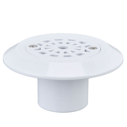 Plastic Pool Water Outlet White Floor Drain Water Inlet Draining Accessory for Swimming Pools Hot Springs Spas V1294-YM0523-3111220051811