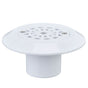Plastic Pool Water Outlet White Floor Drain Water Inlet Draining Accessory for Swimming Pools Hot Springs Spas V1294-YM0523-3111220051811
