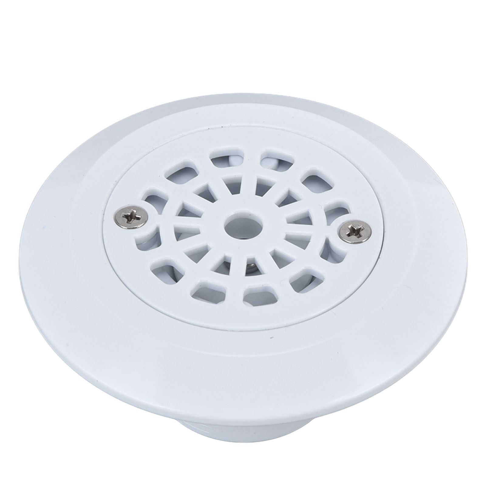 Plastic Pool Water Outlet White Floor Drain Water Inlet Draining Accessory for Swimming Pools Hot Springs Spas V1294-YM0523-3111220051811