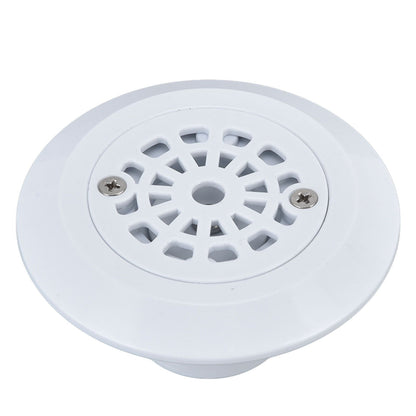 Plastic Pool Water Outlet White Floor Drain Water Inlet Draining Accessory for Swimming Pools Hot Springs Spas V1294-YM0523-3111220051811