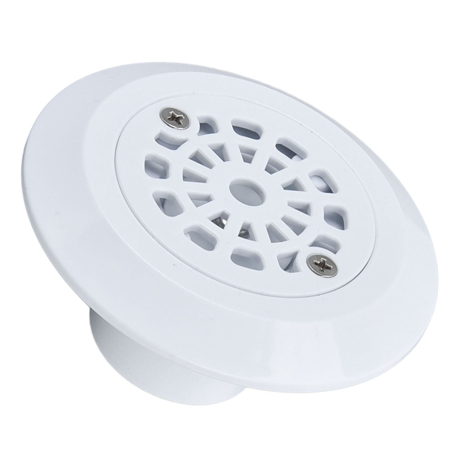 Plastic Pool Water Outlet White Floor Drain Water Inlet Draining Accessory for Swimming Pools Hot Springs Spas V1294-YM0523-3111220051811