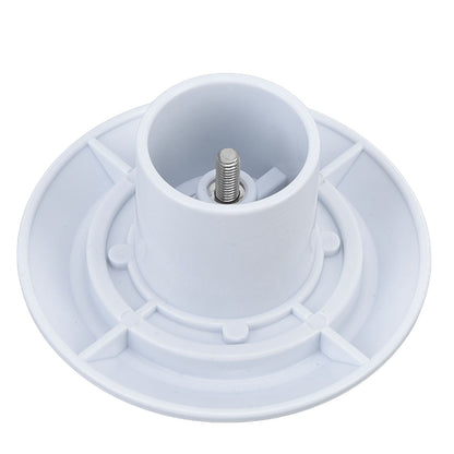 Plastic Pool Water Outlet White Floor Drain Water Inlet Draining Accessory for Swimming Pools Hot Springs Spas V1294-YM0523-3111220051811