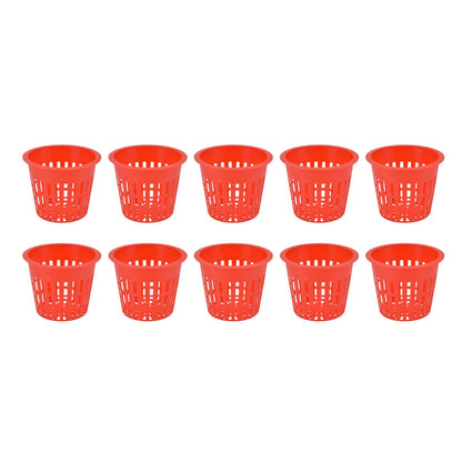 10PCS Planting Basket Plant Cultivation Basket Plastic Hydroponic Planting Mesh Cup for Garden V1294-YM0523-3111220054511