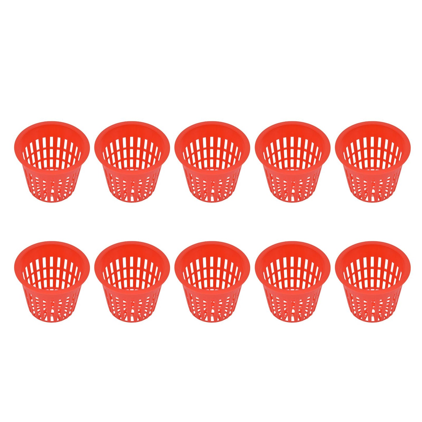 10PCS Planting Basket Plant Cultivation Basket Plastic Hydroponic Planting Mesh Cup for Garden V1294-YM0523-3111220054511