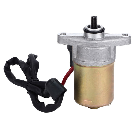 GY6 50CC Starter Motor with Wire Durable Copper 4 Stroke 139QMB 139QMA GY6 50CC Starting Motor for Scooter V1294-YM0523-3111220054811