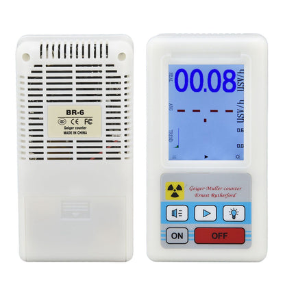 BR-6 Geiger Counter Easy Reading Multifunctional Radioactive Detector for Nuclear Radiation Electromagnetic V1294-YM0523-3111220056011