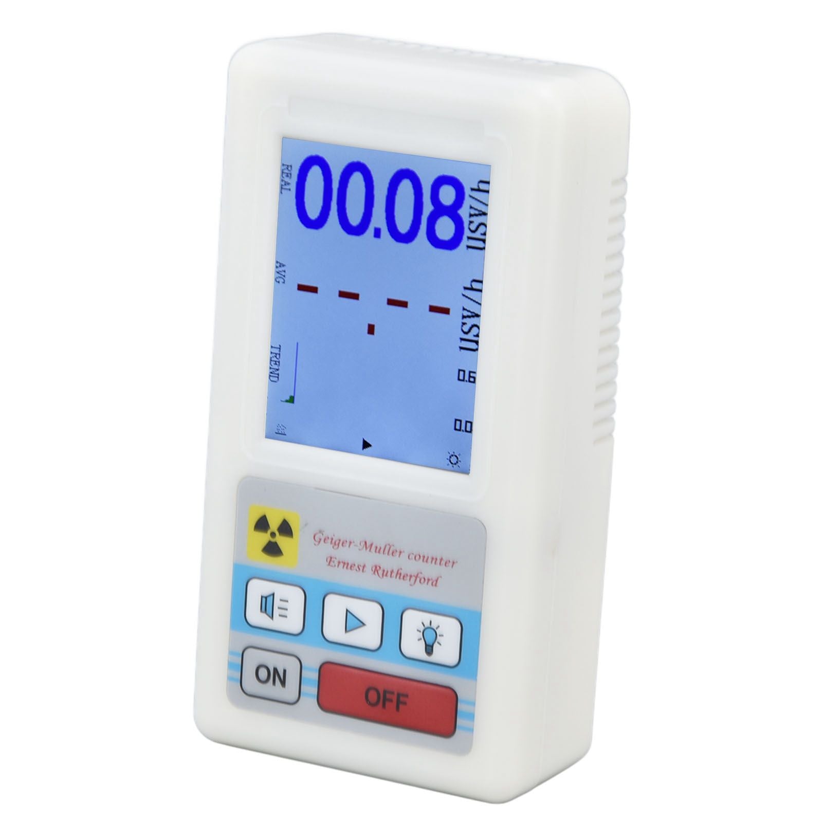 BR-6 Geiger Counter Easy Reading Multifunctional Radioactive Detector for Nuclear Radiation Electromagnetic V1294-YM0523-3111220056011