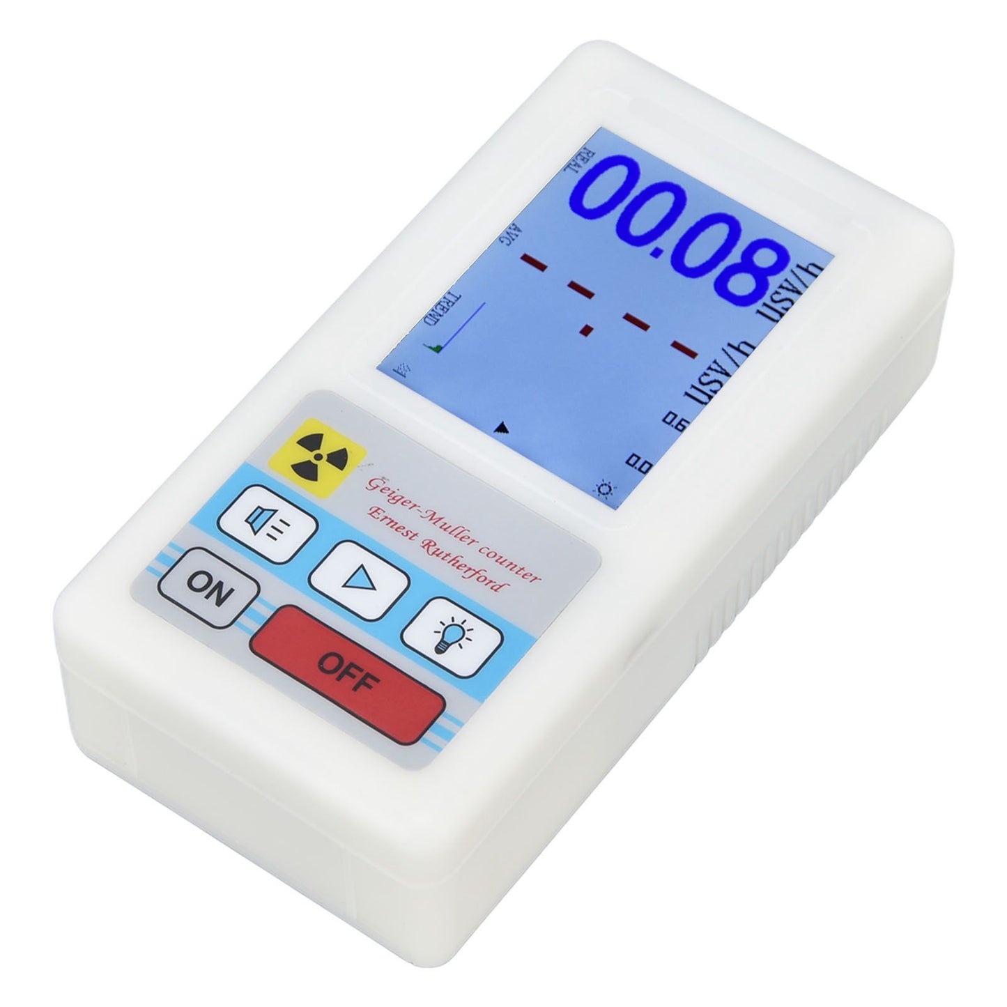 BR-6 Geiger Counter Easy Reading Multifunctional Radioactive Detector for Nuclear Radiation Electromagnetic V1294-YM0523-3111220056011