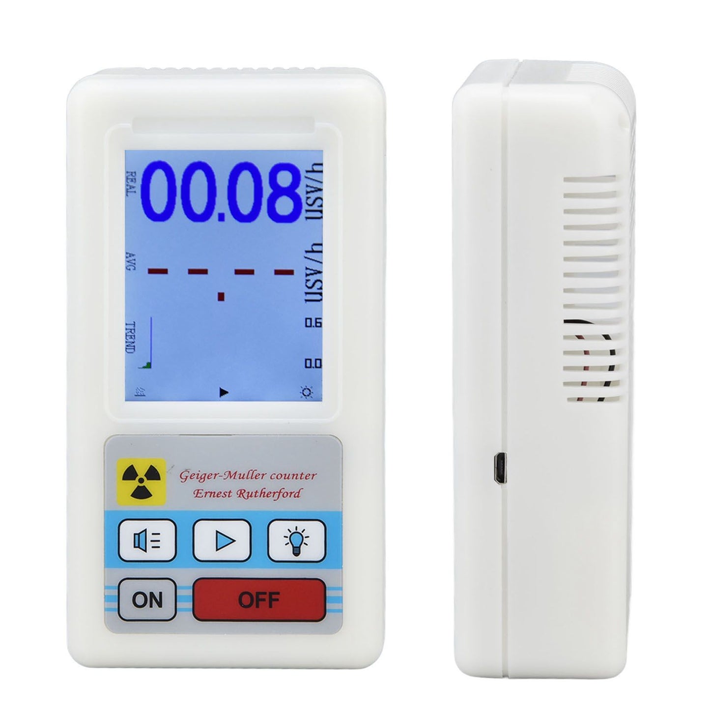 BR-6 Geiger Counter Easy Reading Multifunctional Radioactive Detector for Nuclear Radiation Electromagnetic V1294-YM0523-3111220056011
