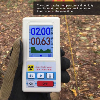 BR-6 Geiger Counter Easy Reading Multifunctional Radioactive Detector for Nuclear Radiation Electromagnetic V1294-YM0523-3111220056011