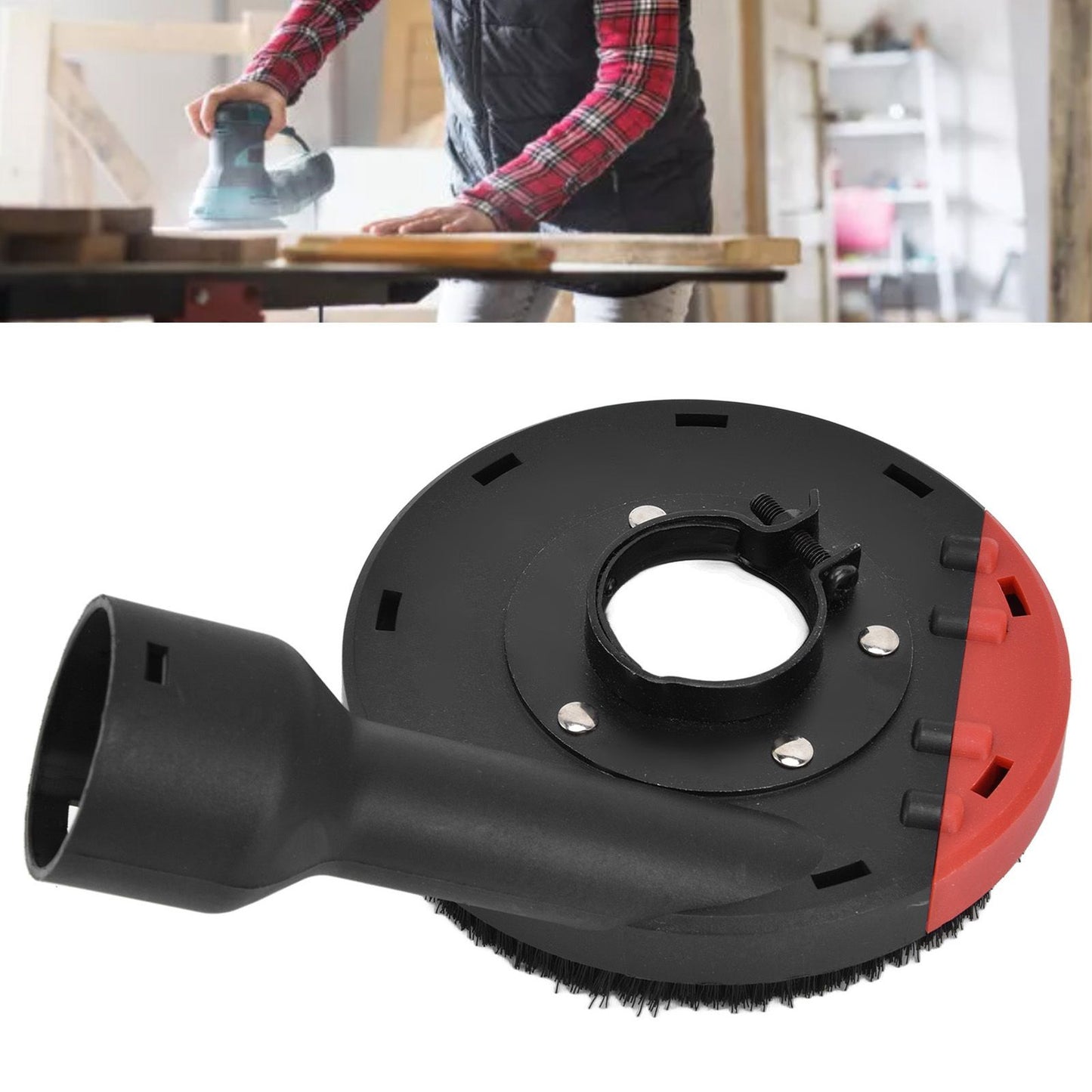 Angle Grinder Dust Shroud High Efficiency Dustproof Angle Grinder Dust Hood for 4inch/4.5inch/5inch Angle V1294-YM0523-3111220056711