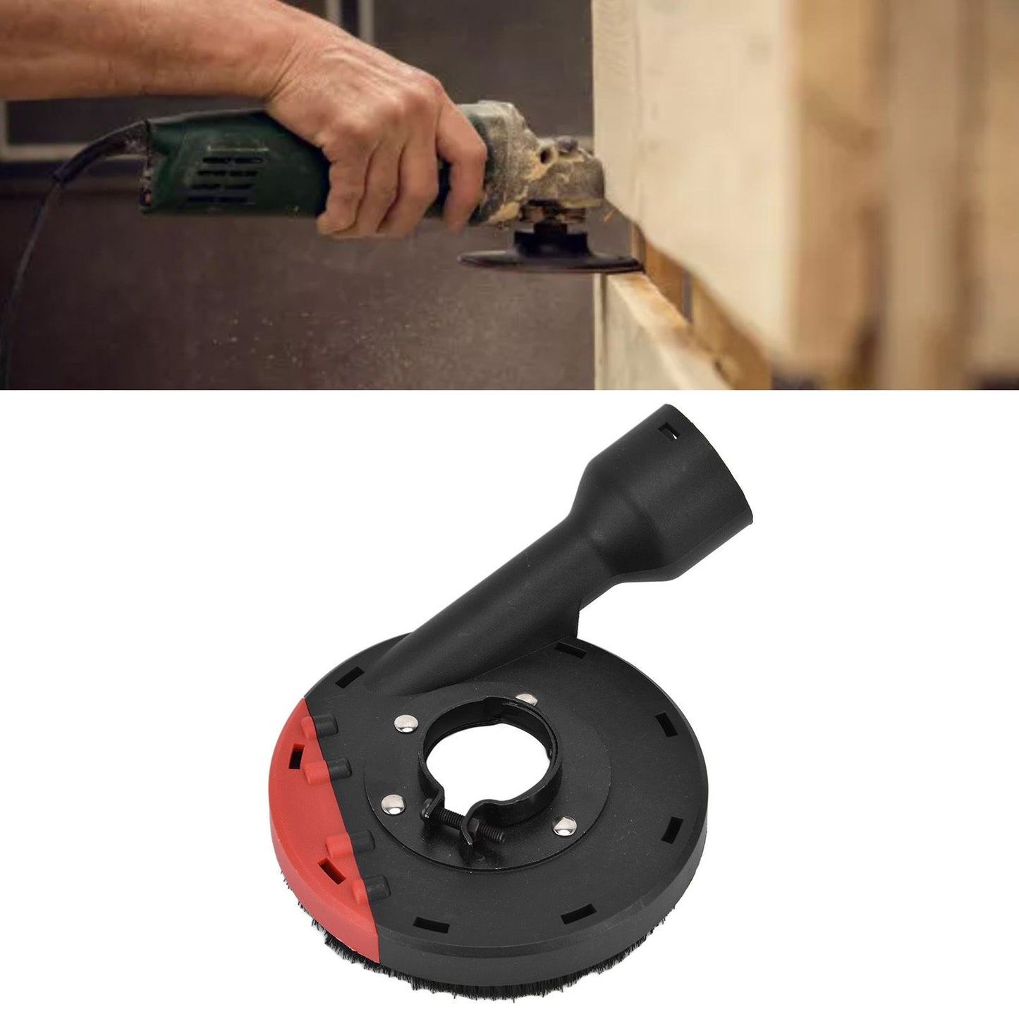 Angle Grinder Dust Shroud High Efficiency Dustproof Angle Grinder Dust Hood for 4inch/4.5inch/5inch Angle V1294-YM0523-3111220056711