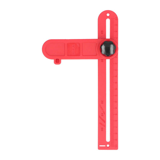 Plastic Angle Measuring Ruler Adjustable DIY Angle Finder Protractor for Woodworking and Home Improvement V1294-YM0523-3111220056911