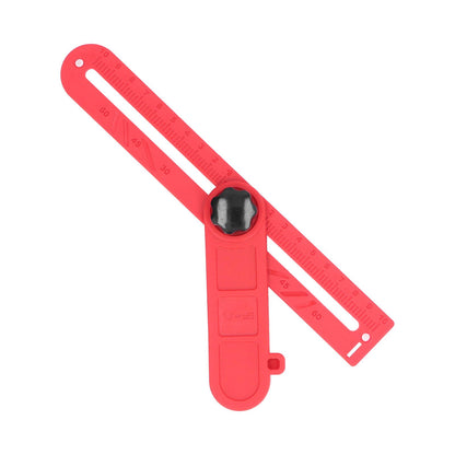 Plastic Angle Measuring Ruler Adjustable DIY Angle Finder Protractor for Woodworking and Home Improvement V1294-YM0523-3111220056911