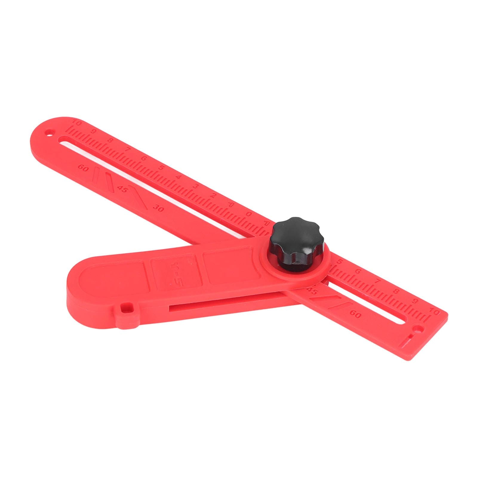 Plastic Angle Measuring Ruler Adjustable DIY Angle Finder Protractor for Woodworking and Home Improvement V1294-YM0523-3111220056911
