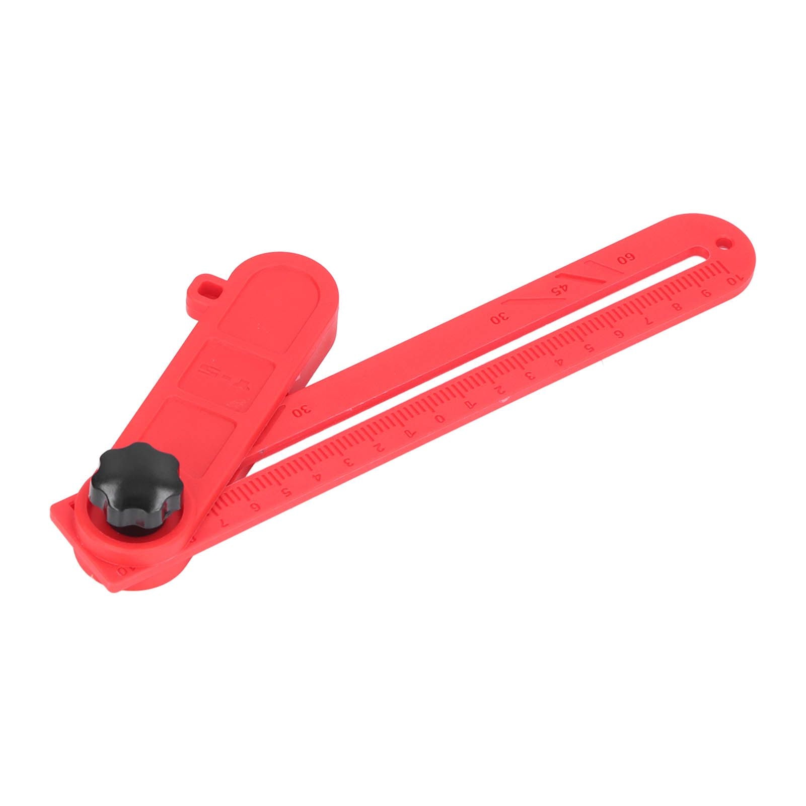 Plastic Angle Measuring Ruler Adjustable DIY Angle Finder Protractor for Woodworking and Home Improvement V1294-YM0523-3111220056911