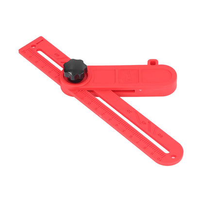 Plastic Angle Measuring Ruler Adjustable DIY Angle Finder Protractor for Woodworking and Home Improvement V1294-YM0523-3111220056911