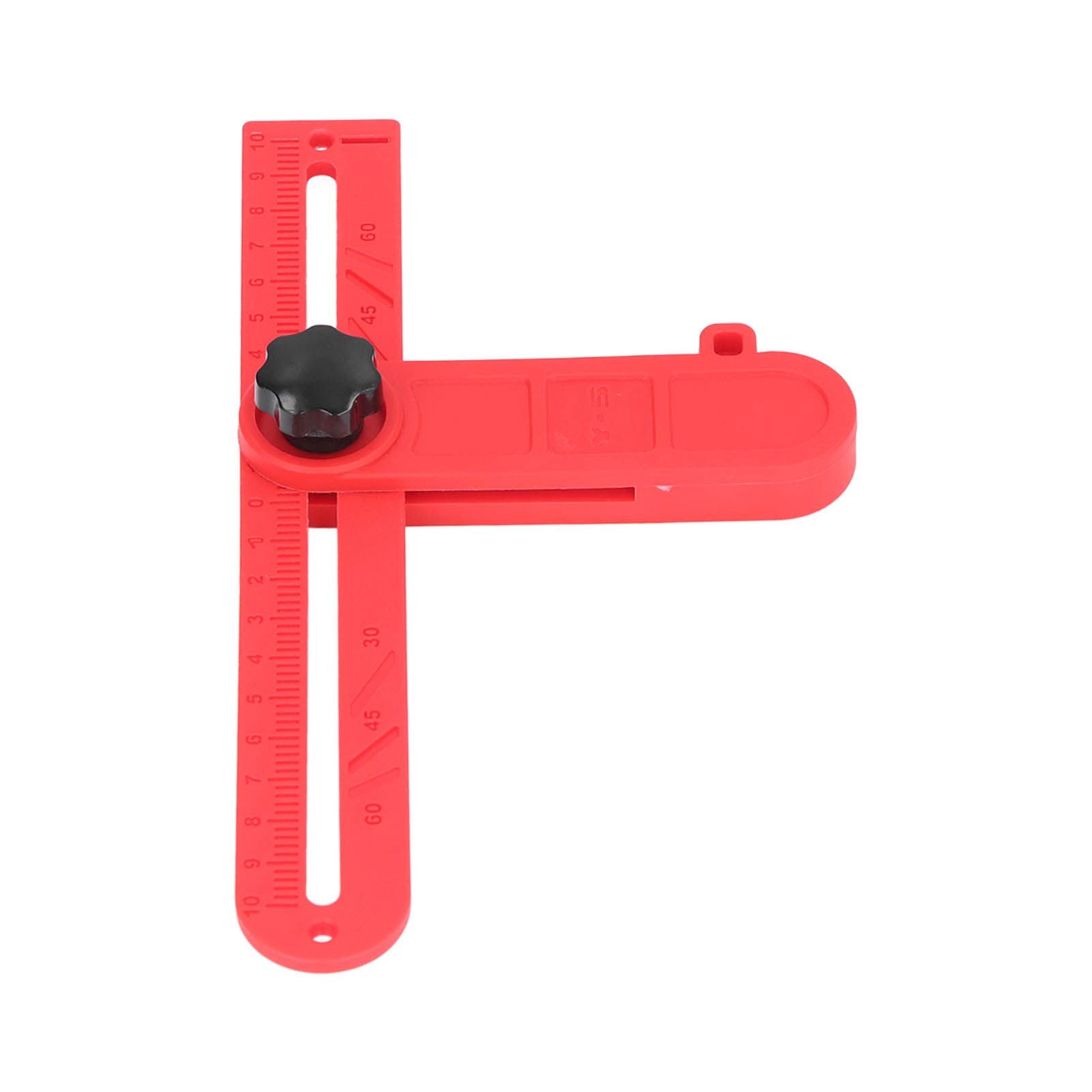 Plastic Angle Measuring Ruler Adjustable DIY Angle Finder Protractor for Woodworking and Home Improvement V1294-YM0523-3111220056911