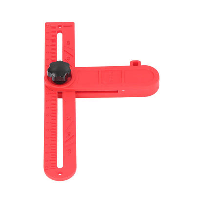 Plastic Angle Measuring Ruler Adjustable DIY Angle Finder Protractor for Woodworking and Home Improvement V1294-YM0523-3111220056911