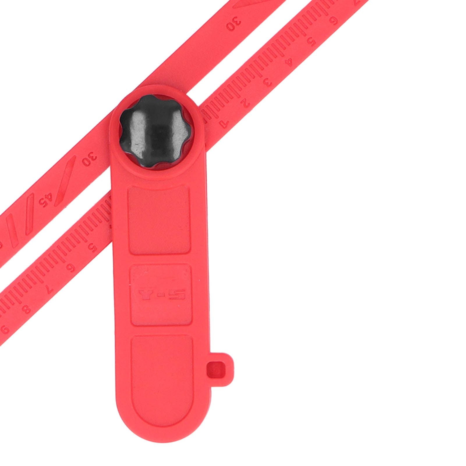 Plastic Angle Measuring Ruler Adjustable DIY Angle Finder Protractor for Woodworking and Home Improvement V1294-YM0523-3111220056911
