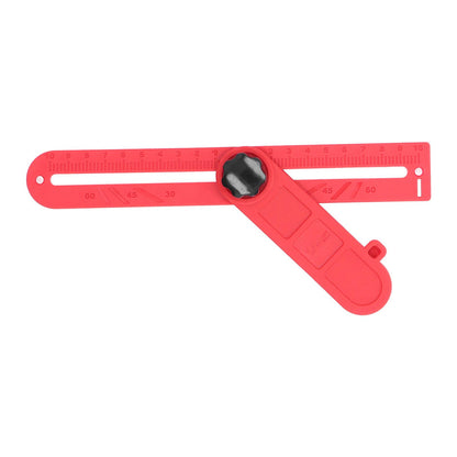 Plastic Angle Measuring Ruler Adjustable DIY Angle Finder Protractor for Woodworking and Home Improvement V1294-YM0523-3111220056911