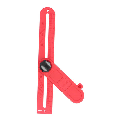 Plastic Angle Measuring Ruler Adjustable DIY Angle Finder Protractor for Woodworking and Home Improvement V1294-YM0523-3111220056911