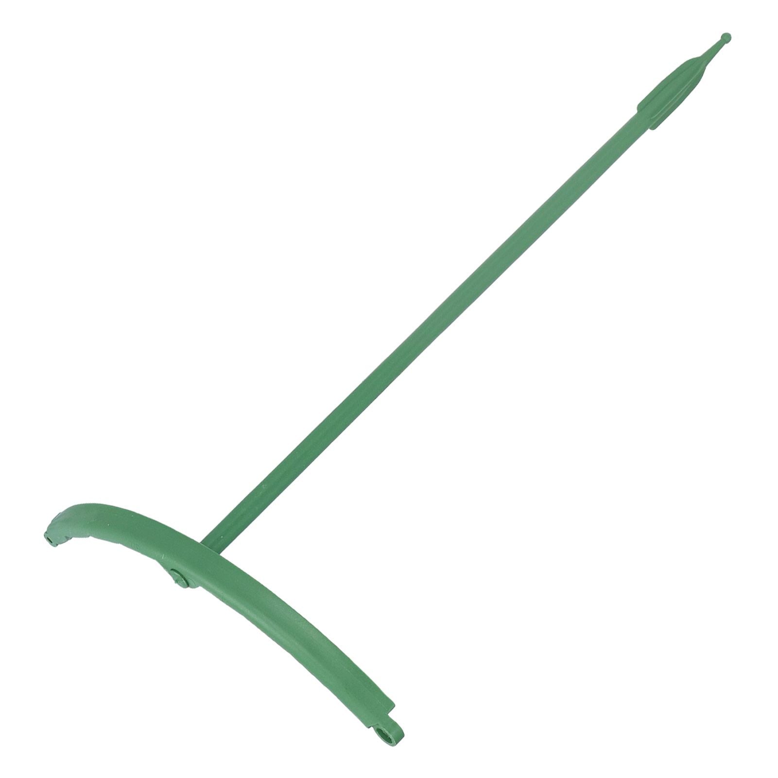 12 Sets Plant Support Stakes with Half Round Support Ring Plastic Garden Tool for Flower Pot Vegetable V1294-YM0523-3111220057311