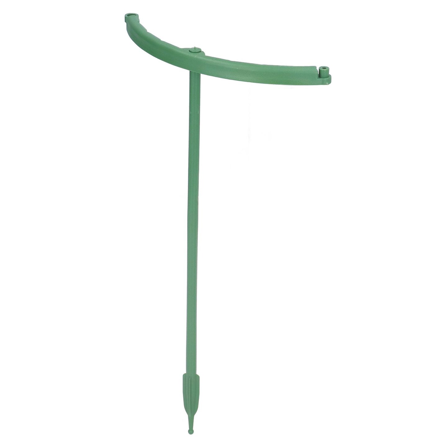 12 Sets Plant Support Stakes with Half Round Support Ring Plastic Garden Tool for Flower Pot Vegetable V1294-YM0523-3111220057311